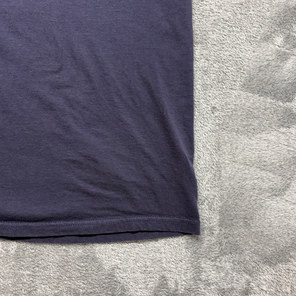 Jerzees T-Shirt Mens XL Navy Blue Good Alaska Embroidered Heavyweight - Picture 11 of 15